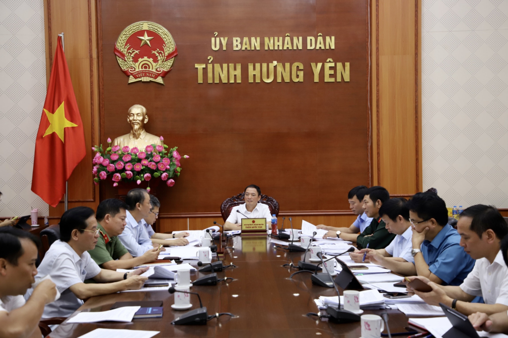 Ban Cán sự Đảng UBND tỉnh và thành viên UBND tỉnh họp xem xét, cho ý kiến về tình hình thực hiện nhiệm vụ phát triển KT - XH những tháng cuối năm 2023