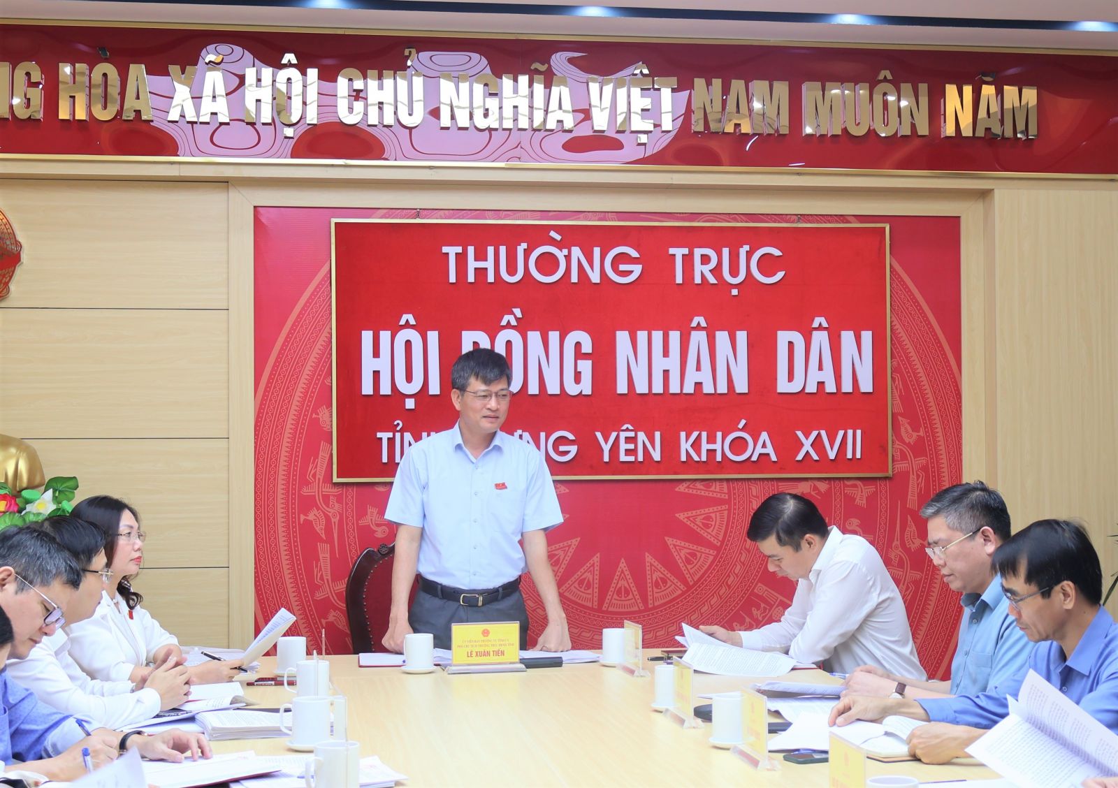 Đoàn giám sát của Thường trực HĐND tỉnh làm việc với UBND tỉnh về kết quả triển khai thực hiện Chương trình phát triển hạ tầng kết cấu giao thông đường bộ và Chương trình phát triển đô thị tỉnh Hưng Yên giai đoạn 2021-2025, định hướng đến năm 2030