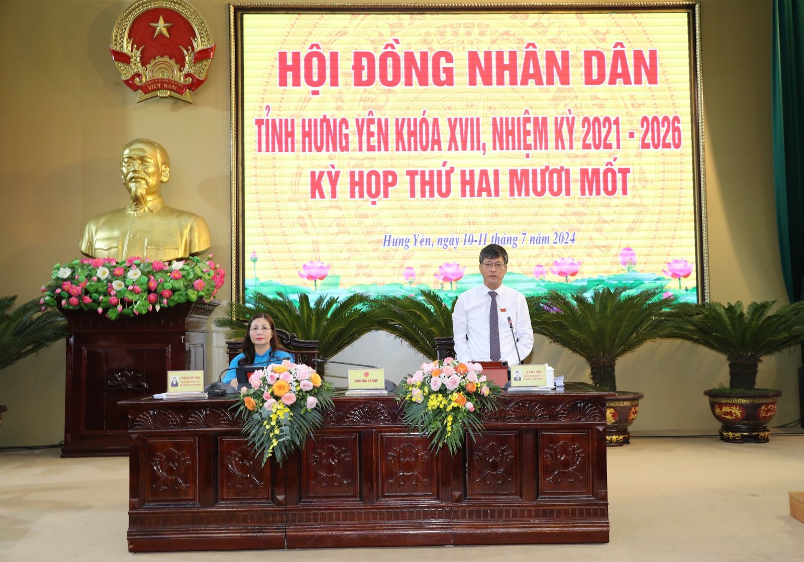 Bế mạc Kỳ họp thường lệ giữa năm 2024 HĐND tỉnh  khóa XVII, nhiệm kỳ 2021-2026