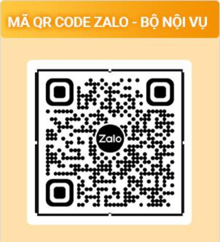 QR code bộ nội vụ